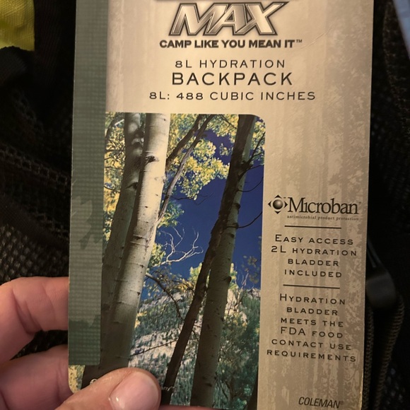 Colman  MAX 💯 new never used backpack - Picture 8 of 8